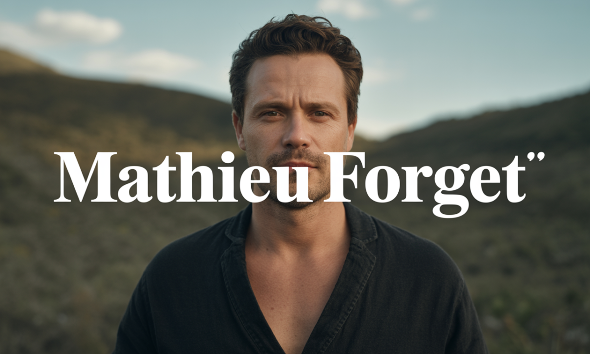 Illustration de Mathieu Forget, personnalité publique