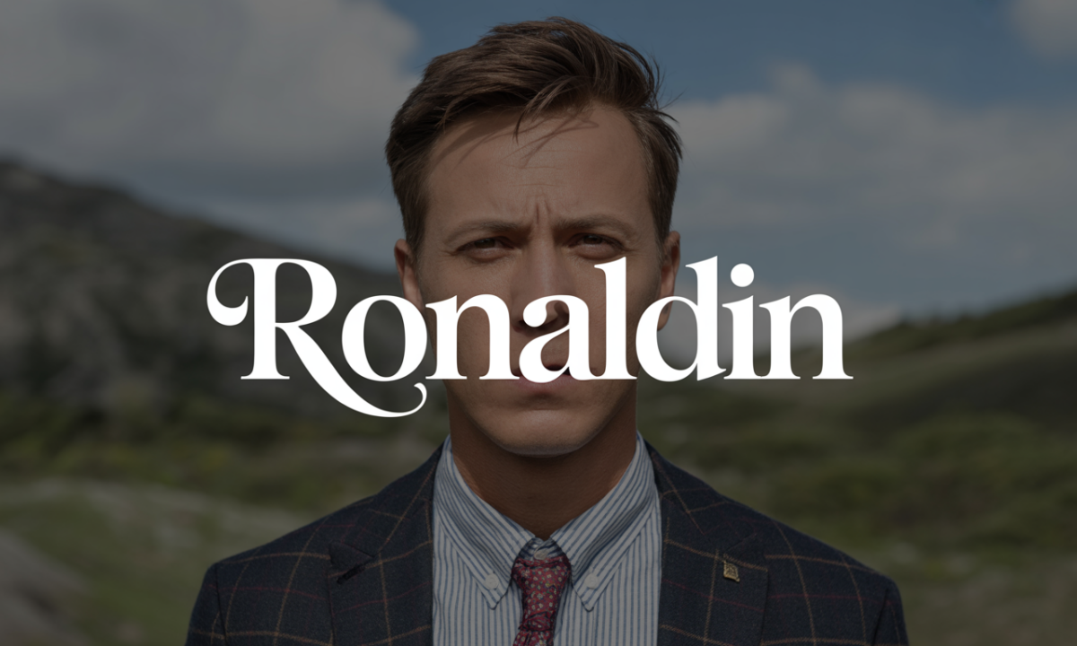 Illustration symbolique liée à l’origine du prénom Ronaldin