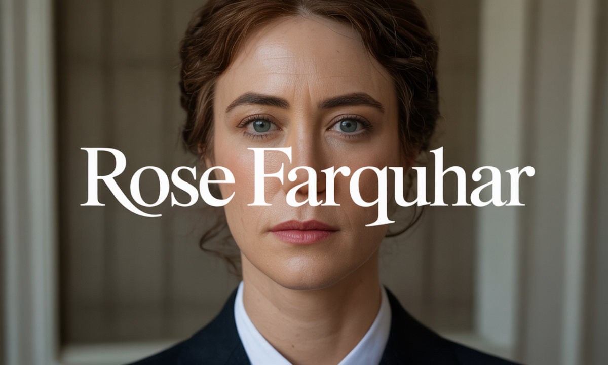 Illustration de Rose Farquhar, personnalité publique