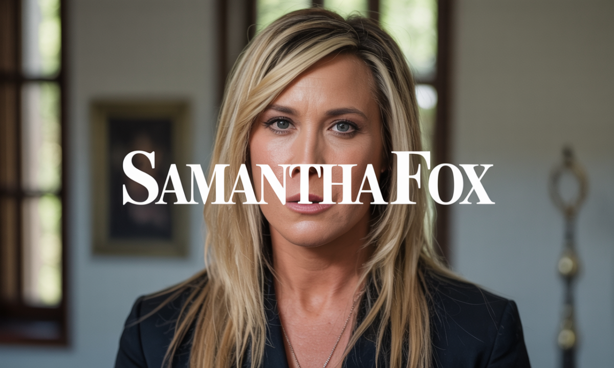 Illustration de Samantha Fox, personnalité publique