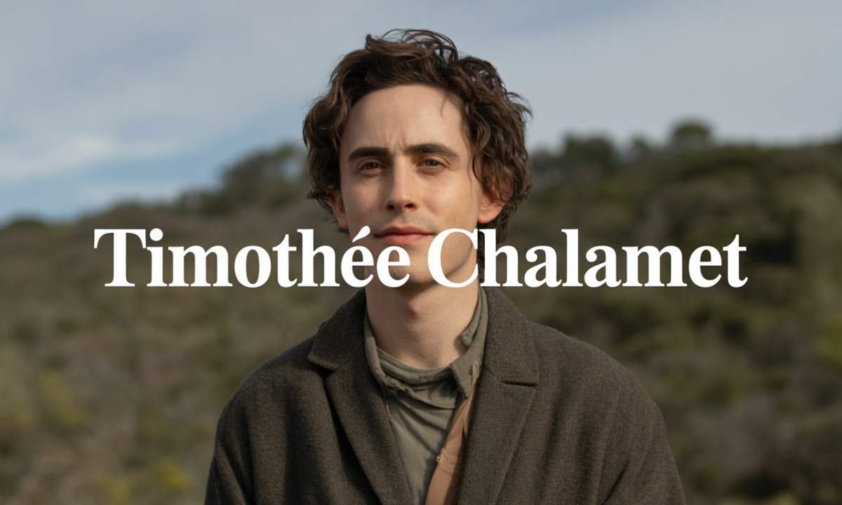 Illustration de Timothée Chalamet, personnalité publique