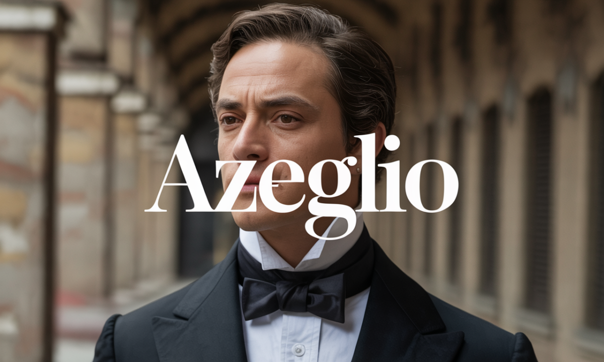 Illustration liée à l’origine et à l’histoire du nom de famille Azeglio