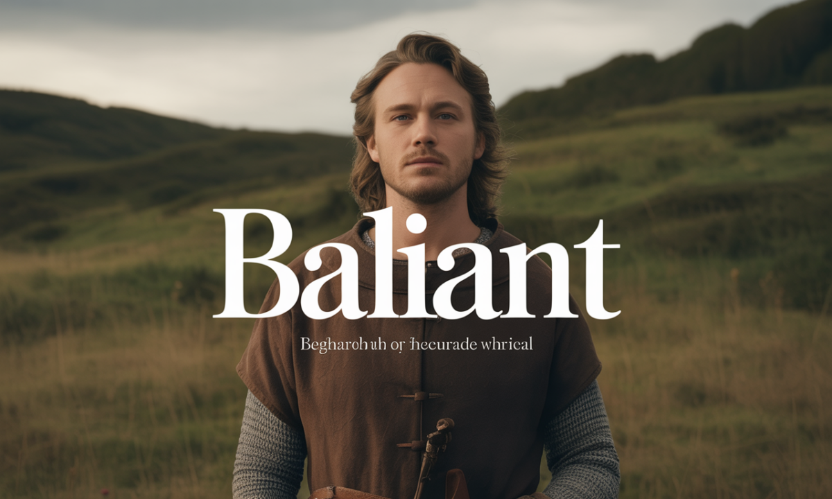 Illustration liée à l’origine et à l’histoire du nom de famille Baliant