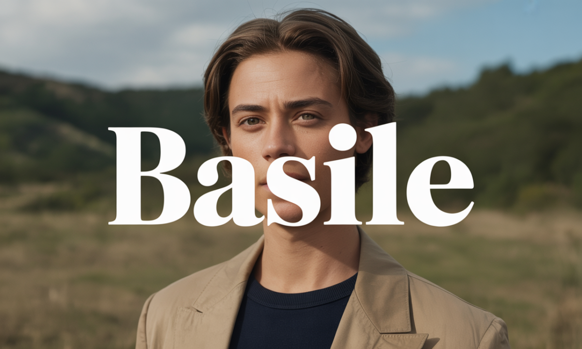 Illustration symbolique liée à l’origine du prénom Basile