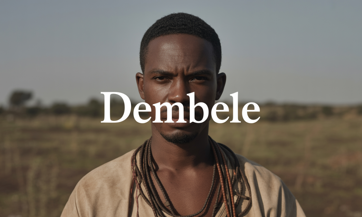 Illustration liée à l’origine et à l’histoire du nom de famille Dembele