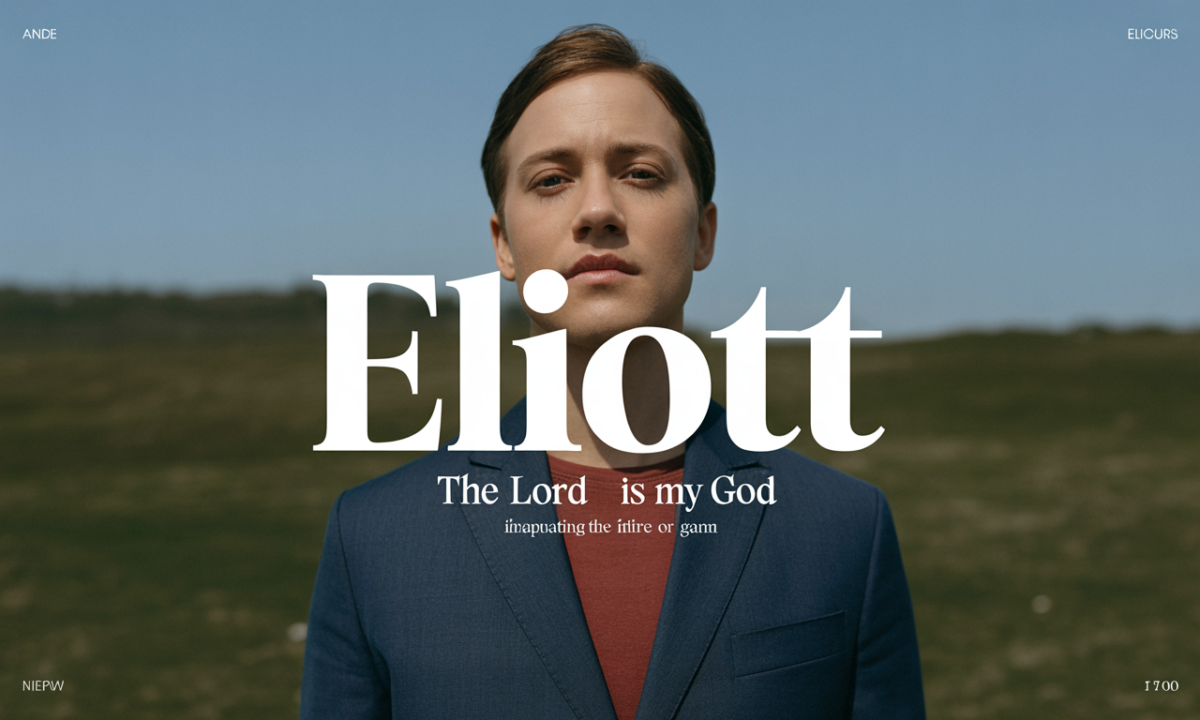 Illustration symbolique liée à l’origine du prénom Eliott