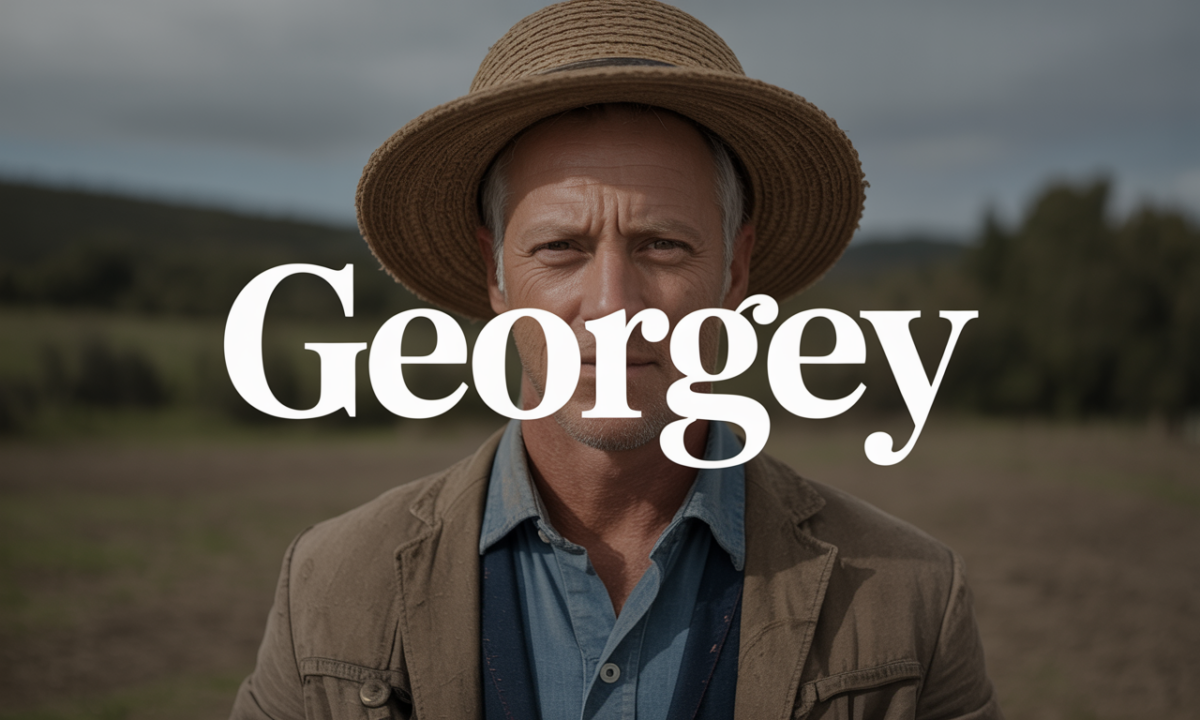 Illustration symbolique liée à l’origine du prénom Georgey