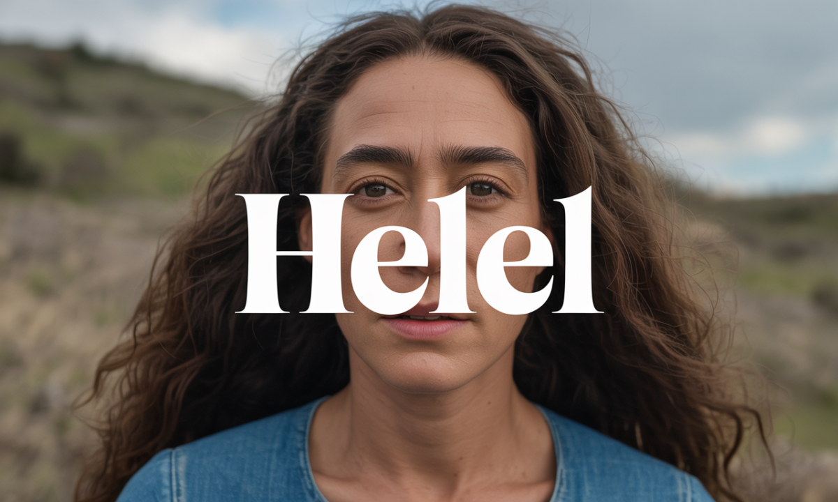 Illustration symbolique liée à l’origine du prénom Helel