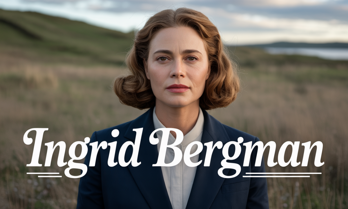 Illustration de Ingrid Bergman, personnalité publique