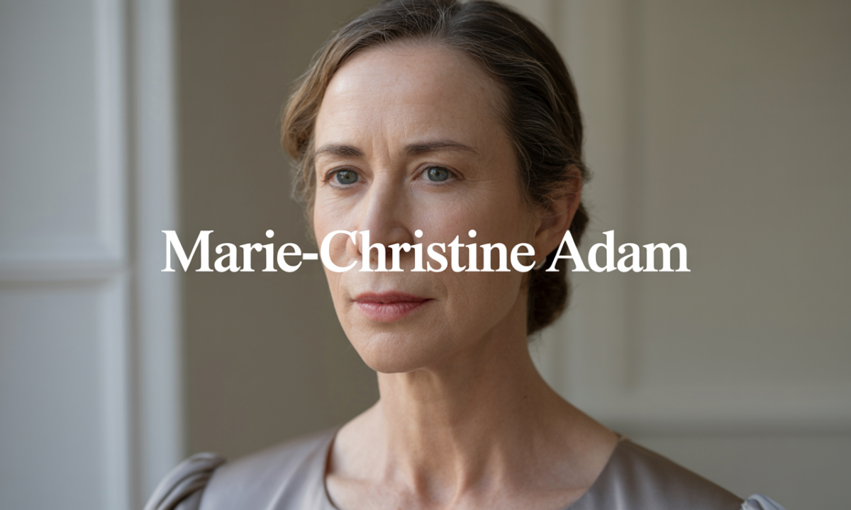 Illustration de Marie-Christine Adam, personnalité publique