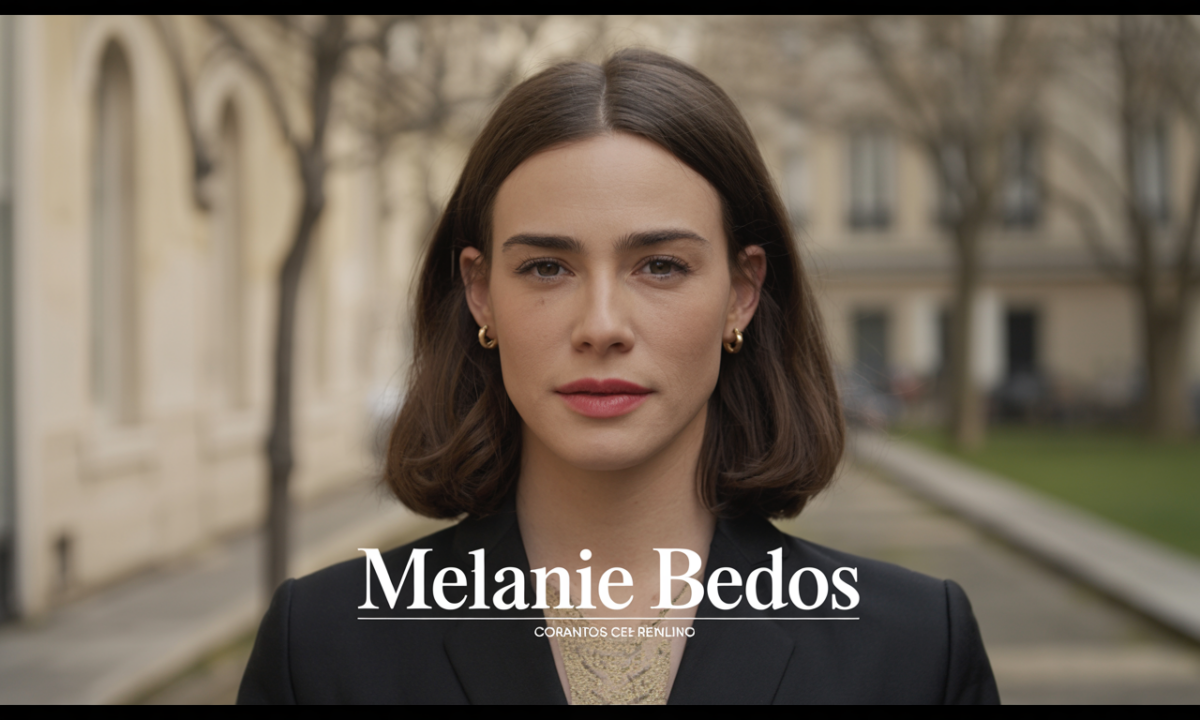 Illustration de Mélanie Bedos, personnalité publique