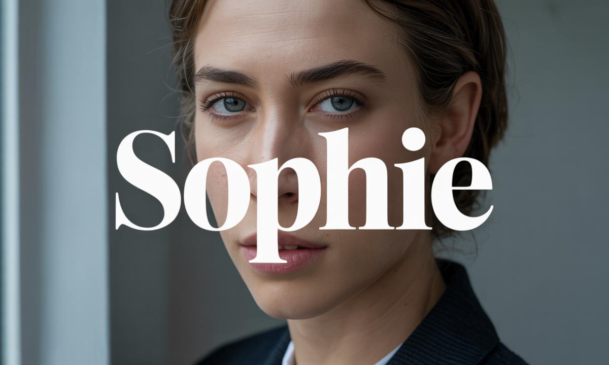 Illustration symbolique liée à l’origine du prénom Sophie