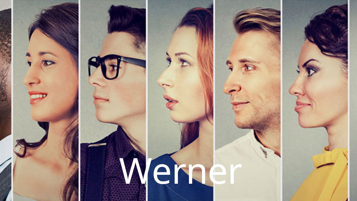 Illustration de Werner, Noms de famille