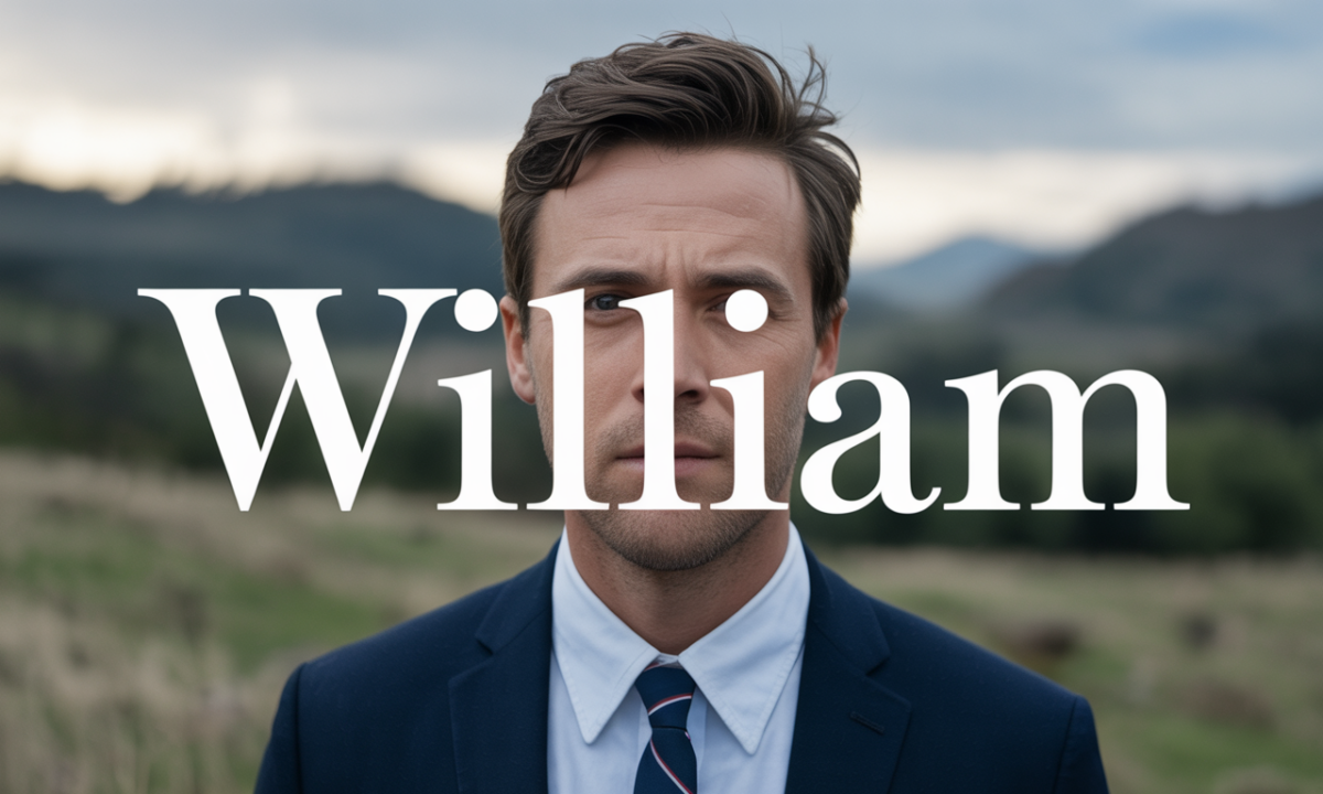 Illustration symbolique liée à l’origine du prénom William
