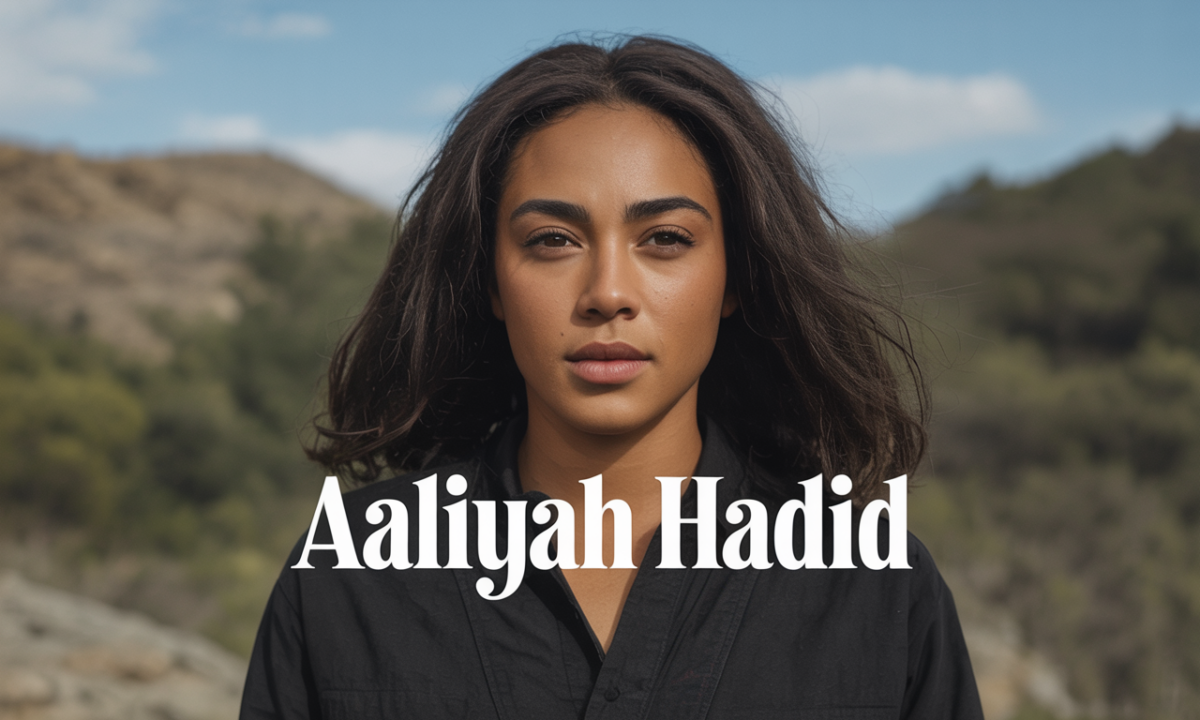Illustration de Aaliyah Hadid, personnalité publique