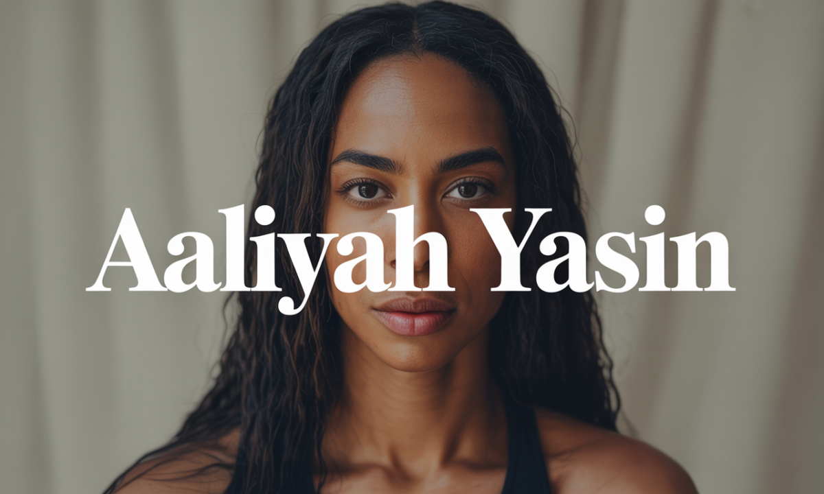 Illustration de Aaliyah Yasin, personnalité publique