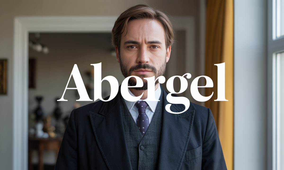 Illustration liée à l’origine et à l’histoire du nom de famille Abergel