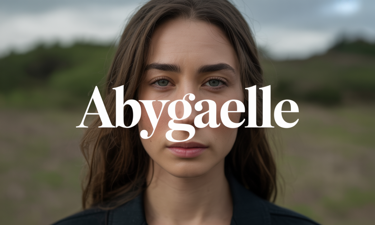 Illustration symbolique liée à l’origine du prénom Abygaelle