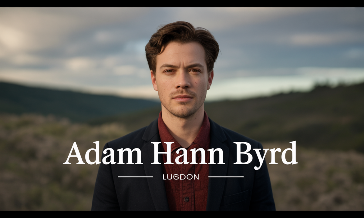 Illustration de Adam Hann Byrd, personnalité publique