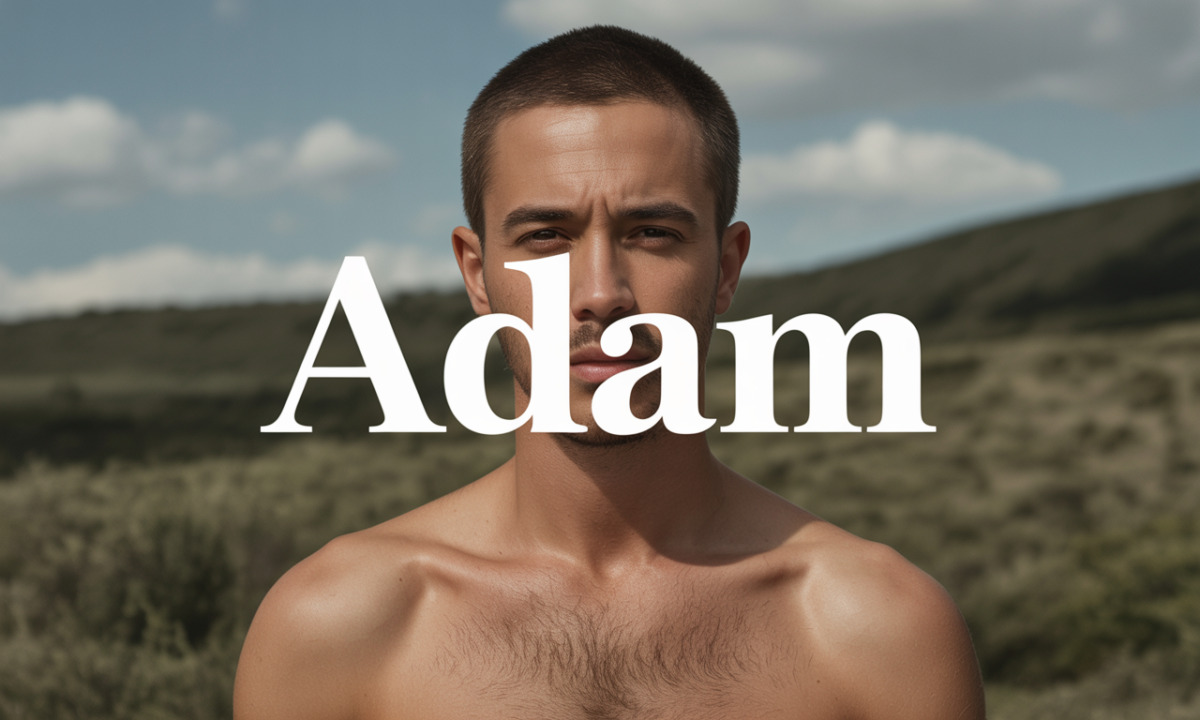 Illustration liée à l’origine et à l’histoire du nom de famille Adam