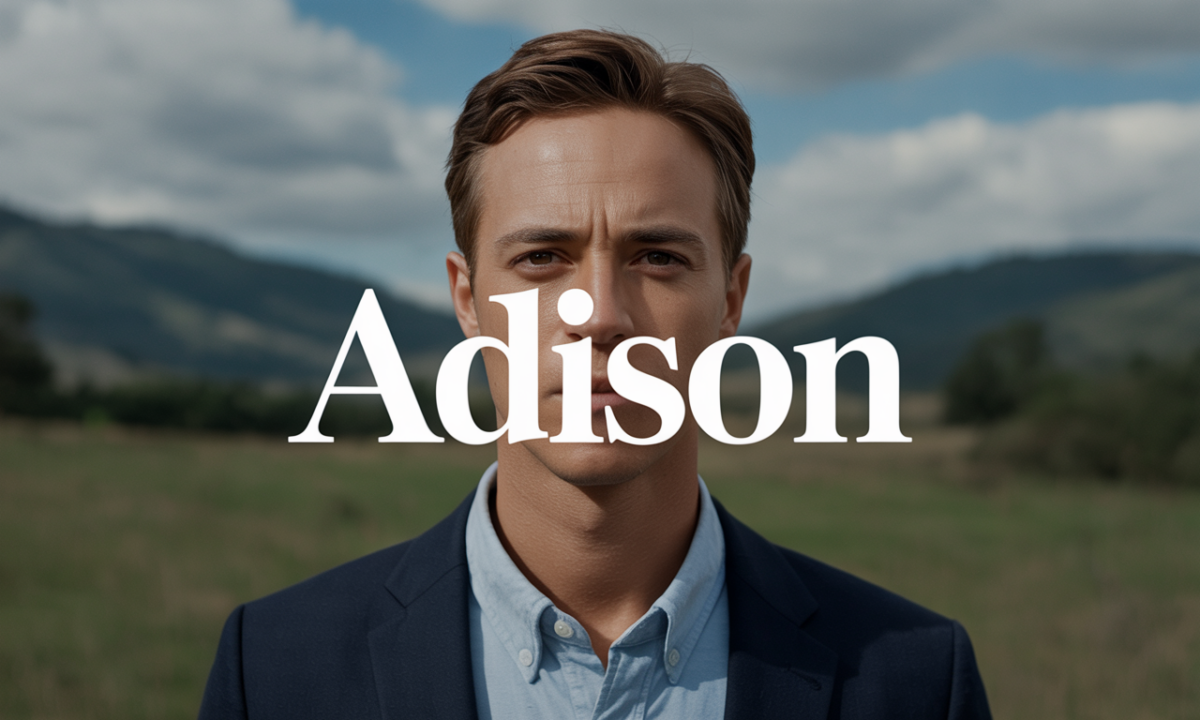 Illustration de Adison, Prénoms