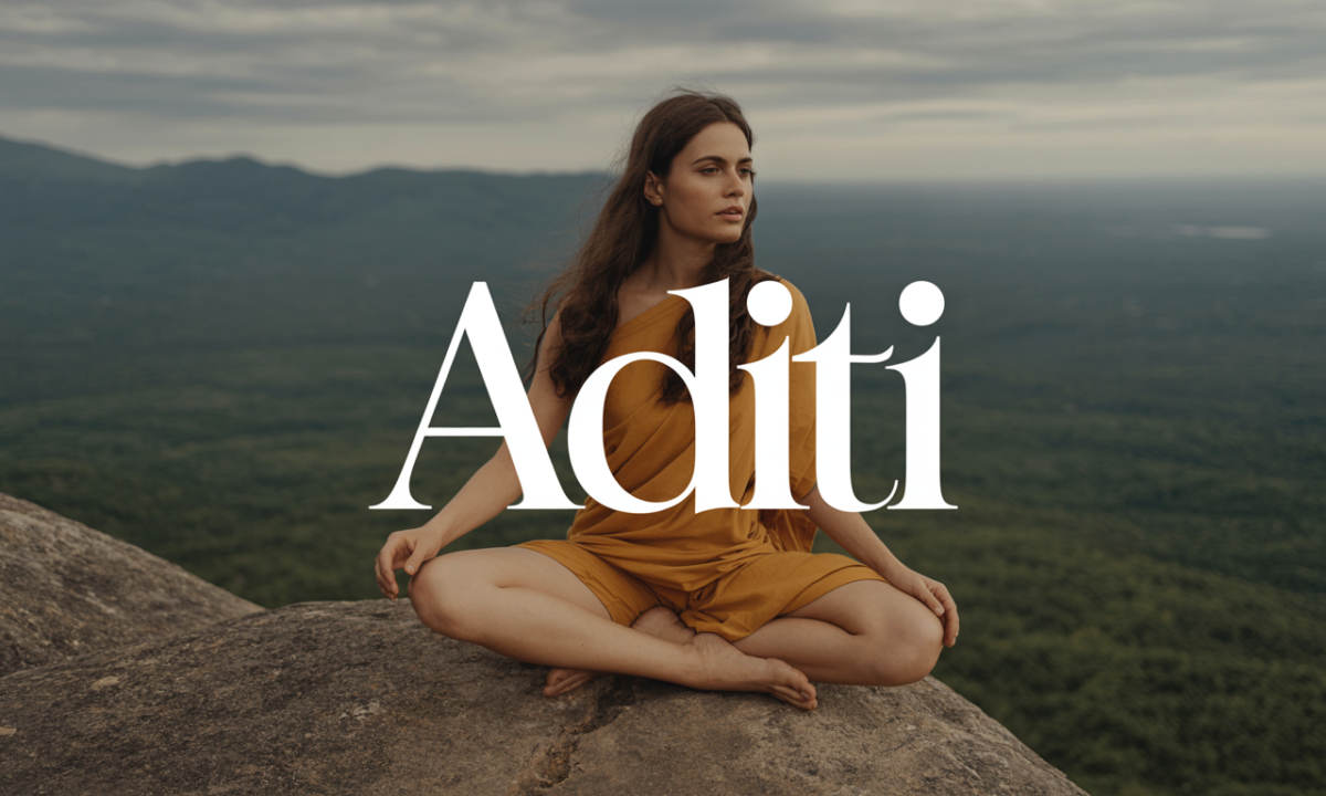 Illustration symbolique liée à l’origine du prénom Aditi