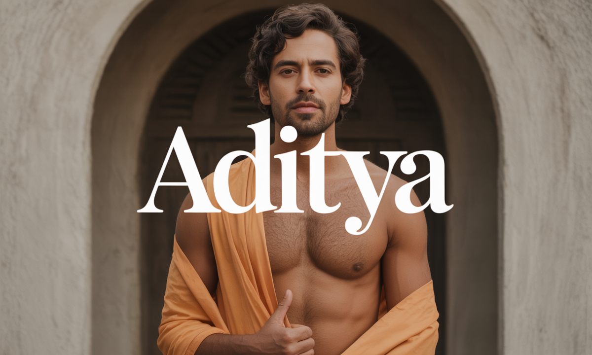 Illustration de Aditya, Prénoms