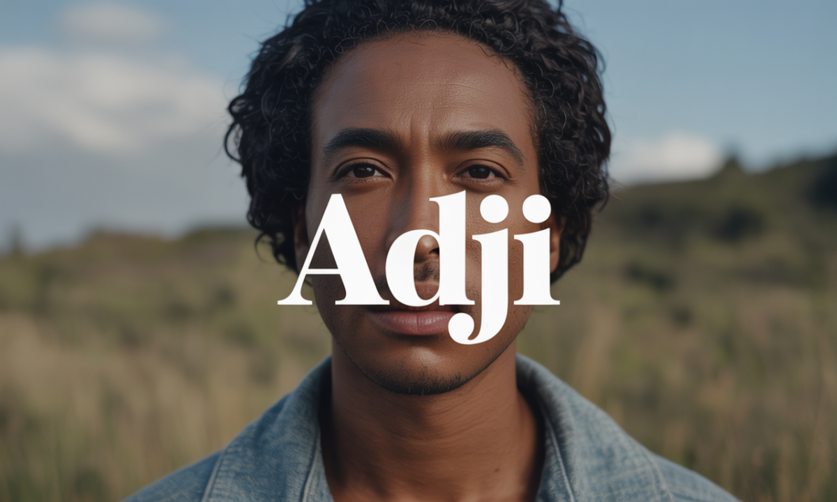 Illustration de Adji, Prénoms