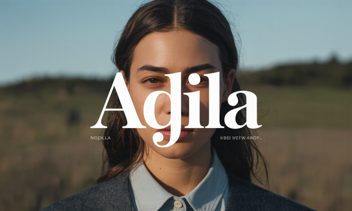 Illustration symbolique liée à l’origine du prénom Adjila