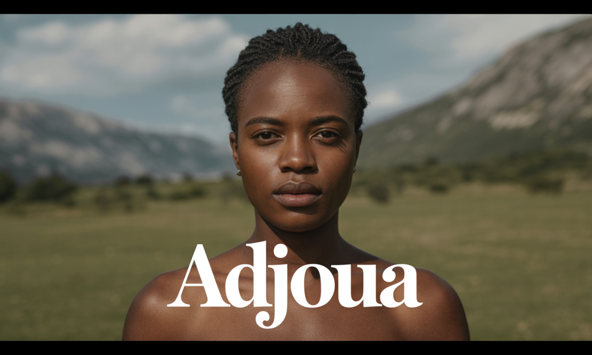 Illustration symbolique liée à l’origine du prénom Adjoua