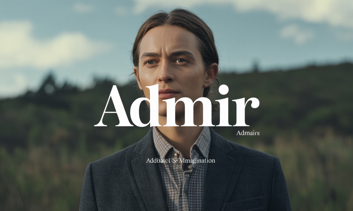 Illustration symbolique liée à l’origine du prénom Admir