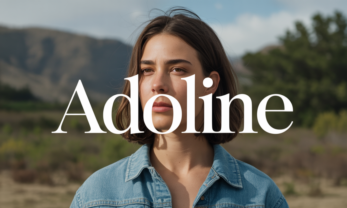 Illustration de Adoline, Prénoms