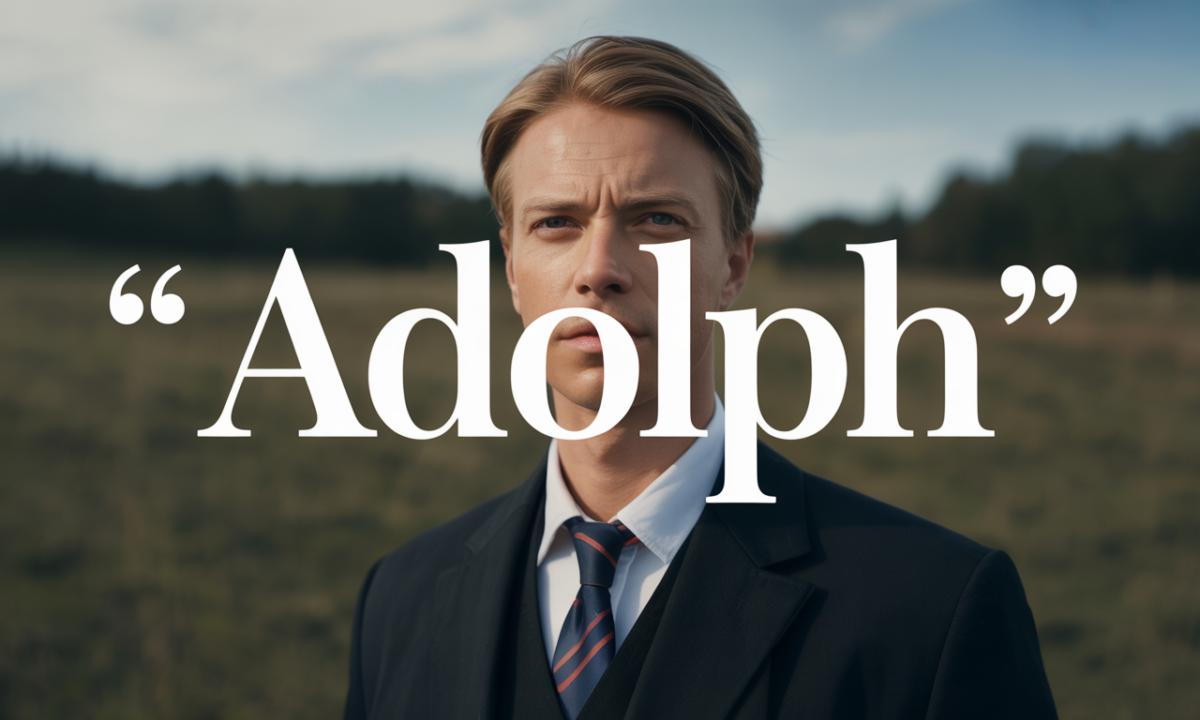 Illustration symbolique liée à l’origine du prénom Adolph