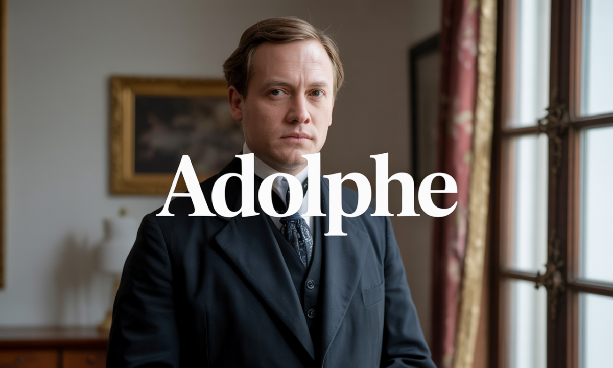 Illustration symbolique liée à l’origine du prénom Adolphe