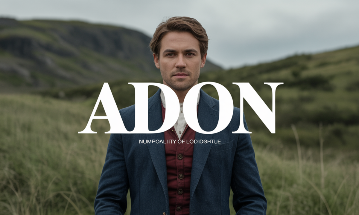 Illustration symbolique liée à l’origine du prénom Adon