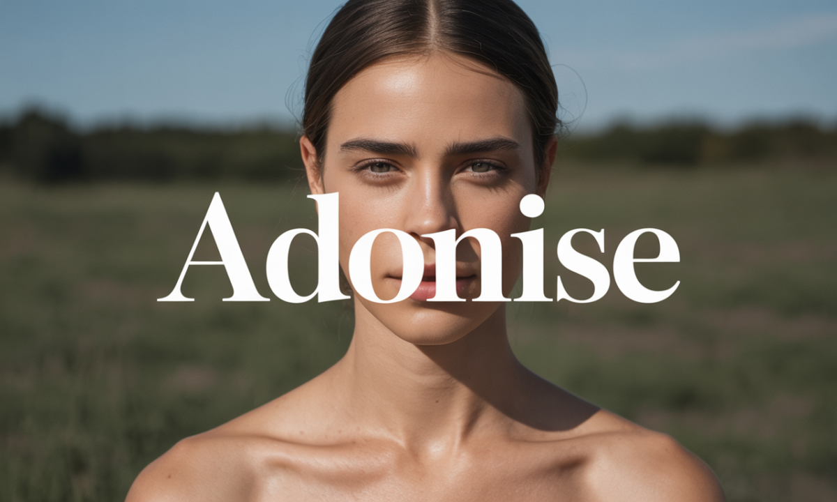 Illustration de Adonise, Prénoms