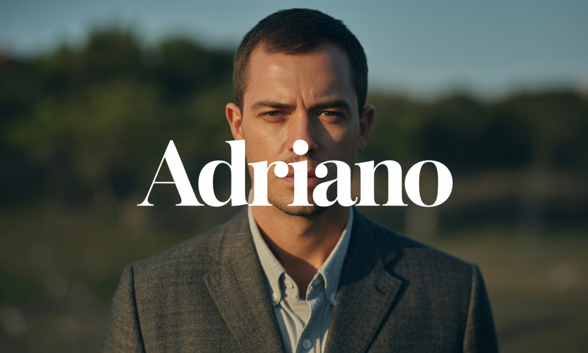 Illustration symbolique liée à l’origine du prénom Adriano
