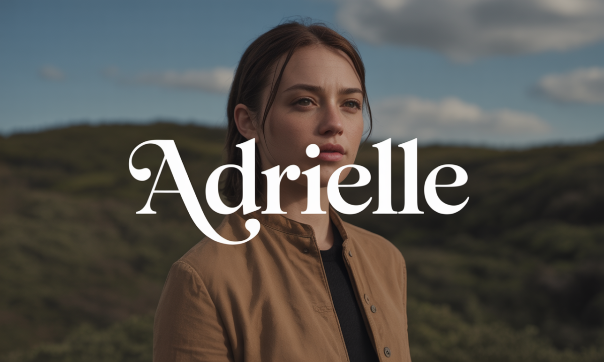 Illustration symbolique liée à l’origine du prénom Adrielle