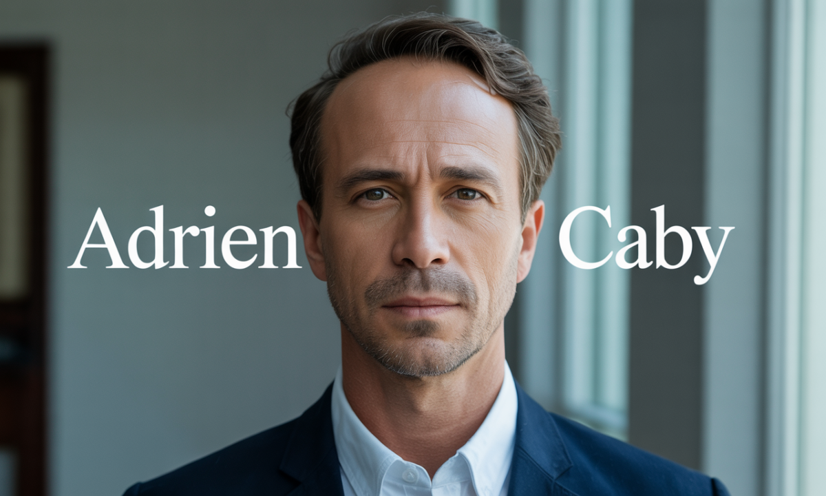 Illustration de Adrien Caby, personnalité publique