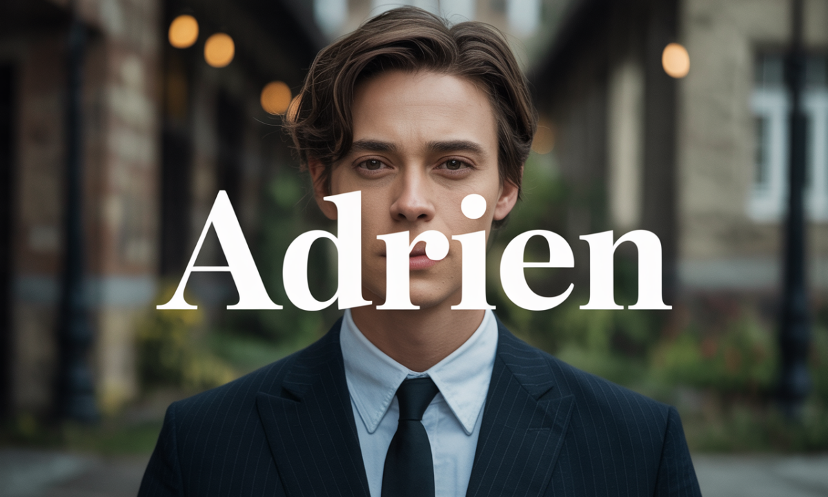 Illustration de Adrien, Prénoms