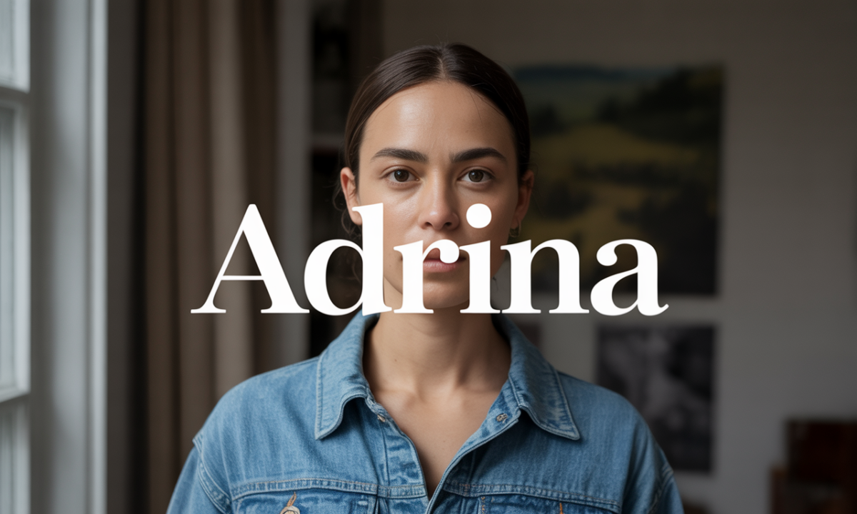 Illustration de Adrina, Prénoms