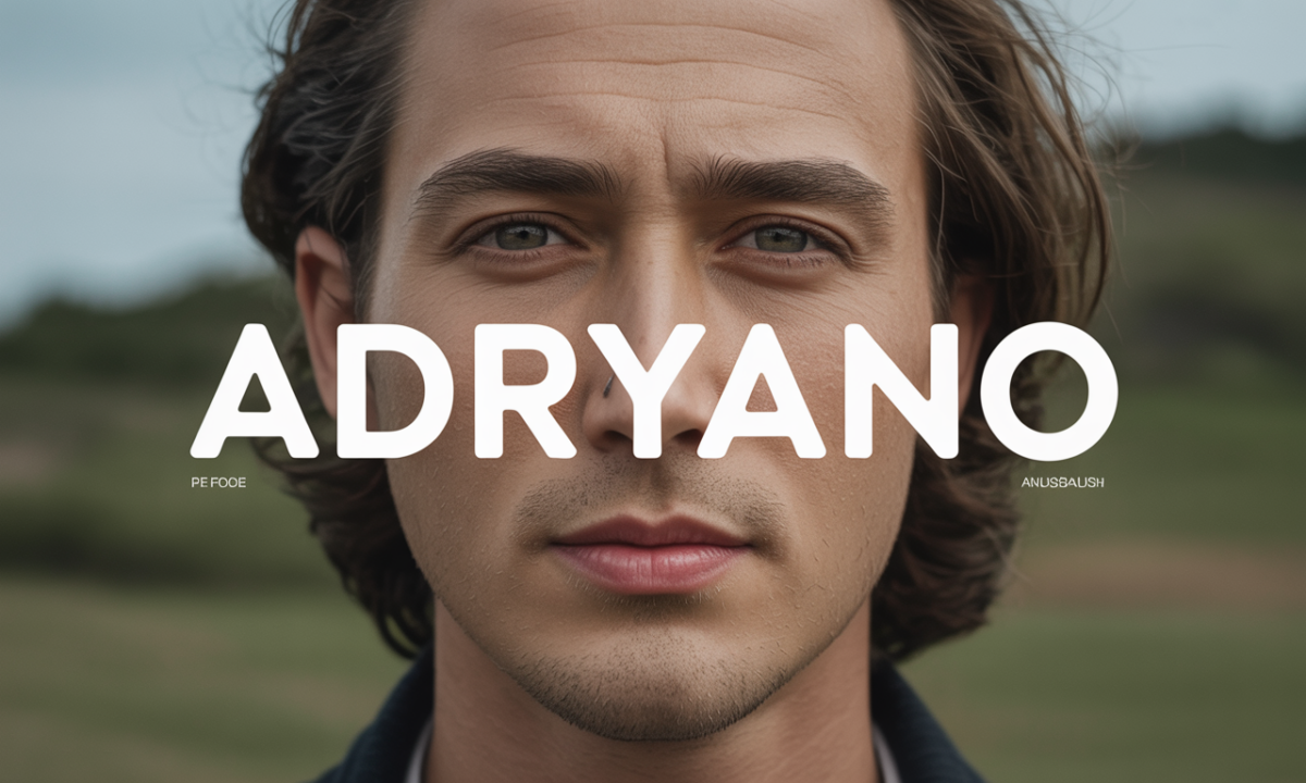 Illustration symbolique liée à l’origine du prénom Adryano