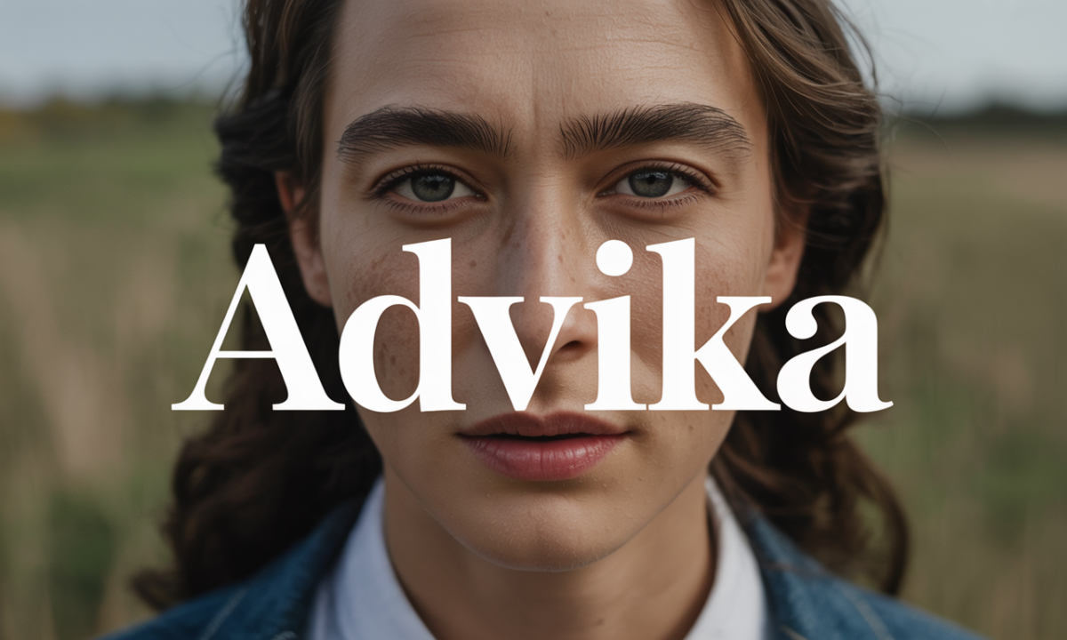 Illustration symbolique liée à l’origine du prénom Advika