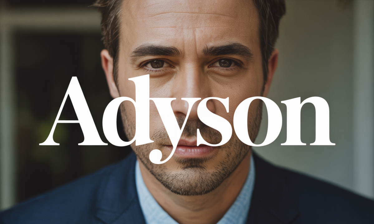 Illustration symbolique liée à l’origine du prénom Adyson