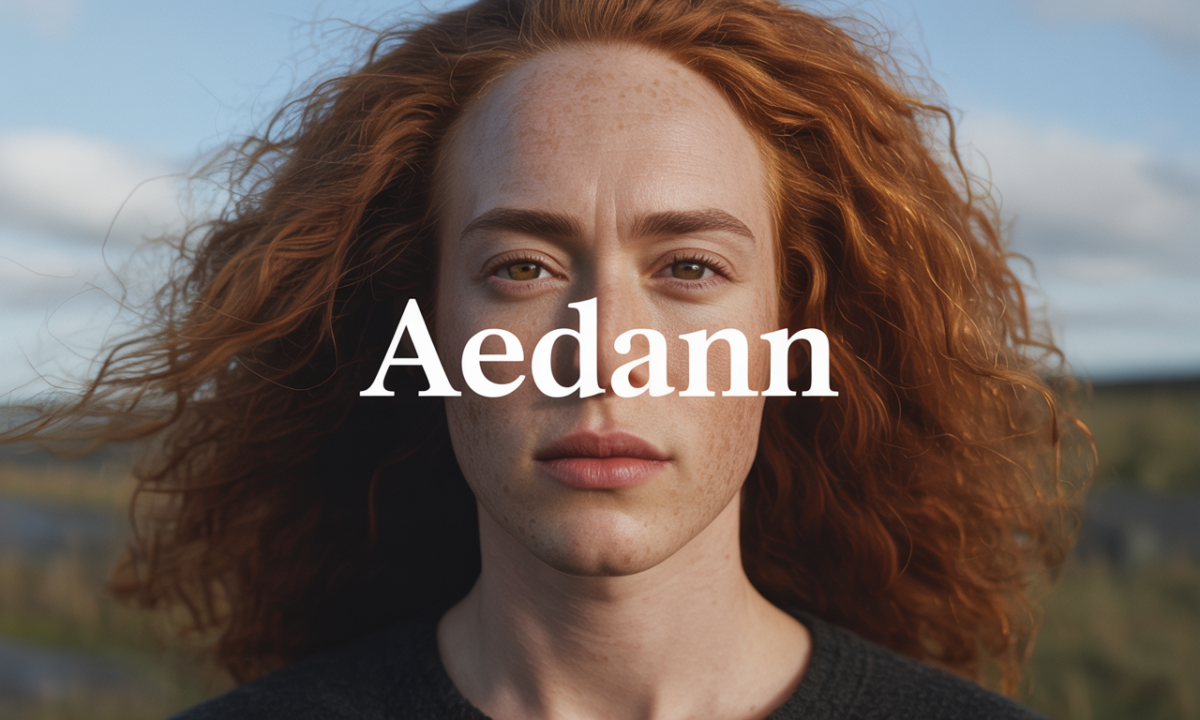 Illustration symbolique liée à l’origine du prénom Aedann
