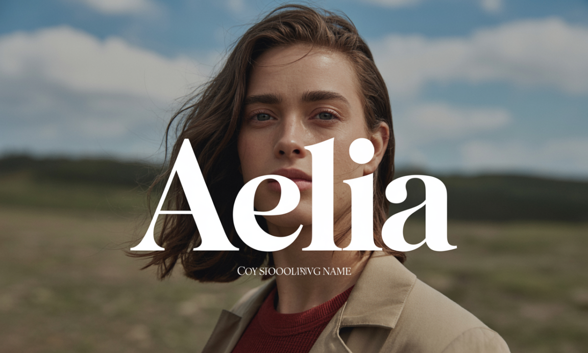 Illustration symbolique liée à l’origine du prénom Aelia