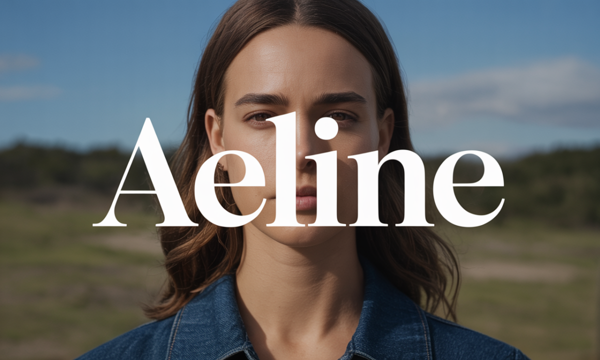 Illustration symbolique liée à l’origine du prénom Aeline