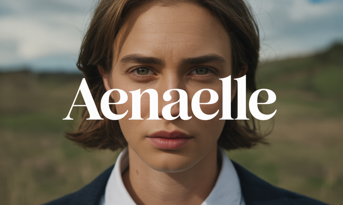 Illustration symbolique liée à l’origine du prénom Aenaelle