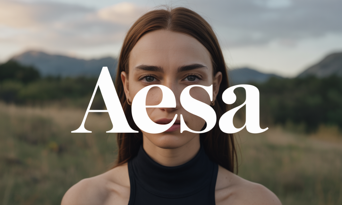 Illustration symbolique liée à l’origine du prénom Aesa