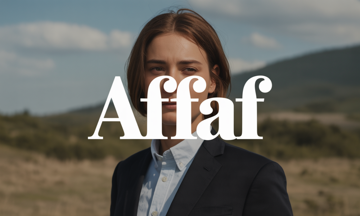 Illustration symbolique liée à l’origine du prénom Affaf